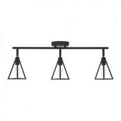 Flash Sale ✨ Patriot Lighting® Tribeck Matte Black 3-Light Fixed Track Light 🥰