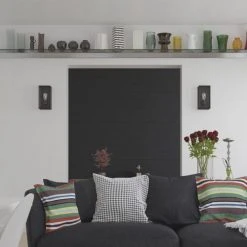 Deals 👍 Patriot Lighting® Carah Matte Black 1-Light Vanity Light ❤️ -Patriot Lighting Sales 3518788 Alt6