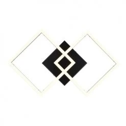 Top 10 ❤️ Patriot Lighting® Diamon Matte Black Integrated LED Flush Mount Ceiling Light ✔️ -Patriot Lighting Sales 3518791 Alt5