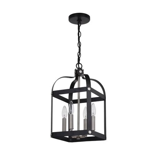 Top 10 ✔️ Patriot Lighting® Jazel Matte Black & Brushed Nickel 4-Light Pendant 🛒 7 Top 10 ✔️ Patriot Lighting® Jazel Matte Black & Brushed Nickel 4-Light Pendant 🛒 - Image 5