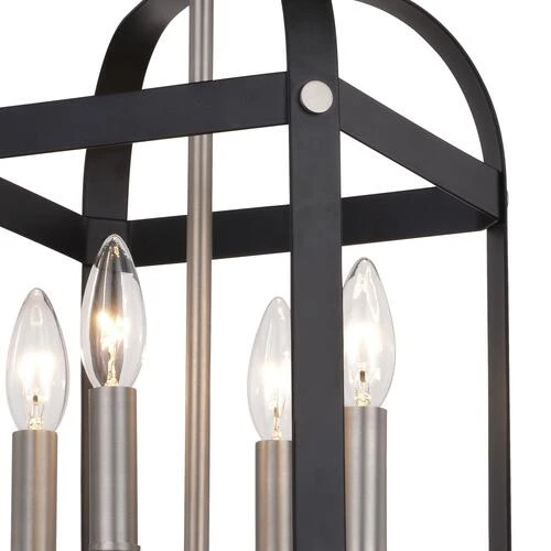 Top 10 ✔️ Patriot Lighting® Jazel Matte Black & Brushed Nickel 4-Light Pendant 🛒 10 Top 10 ✔️ Patriot Lighting® Jazel Matte Black & Brushed Nickel 4-Light Pendant 🛒 - Image 8