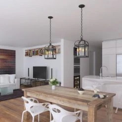 Top 10 ✔️ Patriot Lighting® Jazel Matte Black & Brushed Nickel 4-Light Pendant 🛒 12 Top 10 ✔️ Patriot Lighting® Jazel Matte Black & Brushed Nickel 4-Light Pendant 🛒 -Patriot Lighting Sales 3518805 Alt6