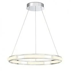 Deals ⭐ Patriot Lighting® Fanton Chrome Integrated LED Pendant 👍