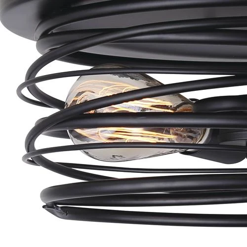 Best Pirce 🥰 Patriot Lighting® Ryland Matte Black 2-Light Flush Mount Ceiling Light ⌛ 4 Best Pirce 🥰 Patriot Lighting® Ryland Matte Black 2-Light Flush Mount Ceiling Light ⌛ - Image 2