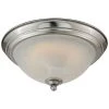 Hot Sale ⌛ Patriot Lighting® Payton Satin Nickel Integrated LED Flush Mount Ceiling Light 🔔 -Patriot Lighting Sales 352 5810 P Payton