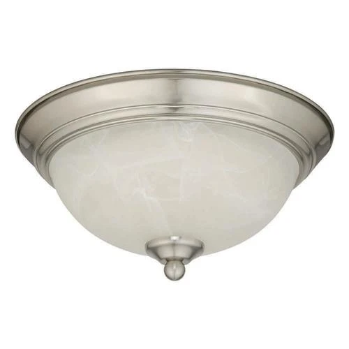 New ✔️ Patriot Lighting® Payton Satin Nickel Integrated LED Flush Mount Ceiling Light - 2 Pack ❤️ 3 New ✔️ Patriot Lighting® Payton Satin Nickel Integrated LED Flush Mount Ceiling Light - 2 Pack ❤️