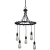 Promo 😍 Patriot Lighting® Wallis 5-Light Dark Bronze Chandelier 🥰 -Patriot Lighting Sales 352 5846 P
