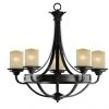 New 🔥 Patriot Lighting Elegant Home Patriot Lighting® Elegant Home Oakland 5-Light Reclaimed Wood Chandelier 😍