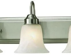 Buy 💯 Patriot Lighting® Stewart Brushed Nickel 3-Light Vanity Light 😉