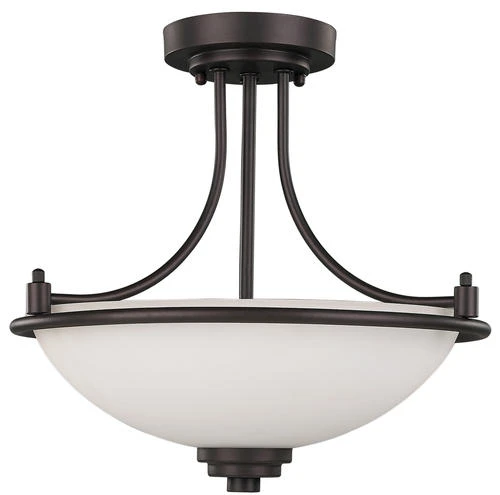 Flash Sale ✔️ Patriot Lighting® Camden Oil-Rubbed Bronze 3-Light Semi-Flush Mount Ceiling Light 🎁 3 Flash Sale ✔️ Patriot Lighting® Camden Oil-Rubbed Bronze 3-Light Semi-Flush Mount Ceiling Light 🎁