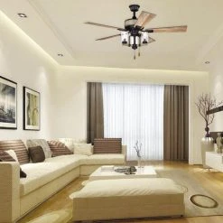 Cheap ✨ Patriot Lighting® Elegant Home Brooklyn 52" Black With Faux Wood Indoor LED Ceiling Fan 🔥 10 Cheap ✨ Patriot Lighting® Elegant Home Brooklyn 52" Black With Faux Wood Indoor LED Ceiling Fan 🔥 -Patriot Lighting Sales 355 0656 IU