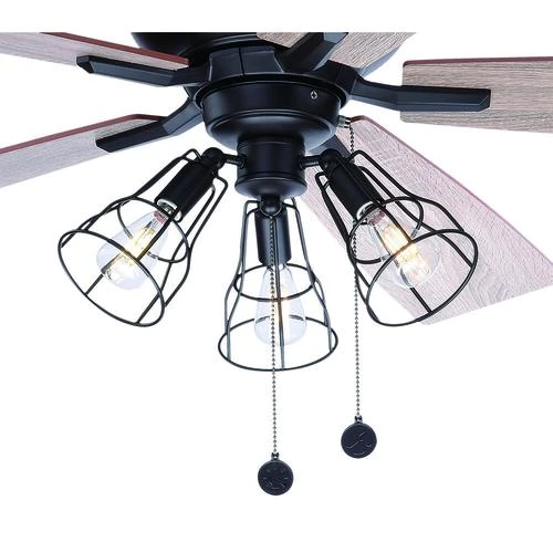 Budget ⌛ Patriot Lighting™ Manchester II 52" Bronze Indoor LED Ceiling Fan 👍 4 Budget ⌛ Patriot Lighting™ Manchester II 52" Bronze Indoor LED Ceiling Fan 👍 - Image 2