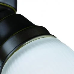 Budget 🧨 Patriot Lighting® Porter II 3-Light Oil-Rubbed Bronze LED Ceiling Fan Light ✔️ -Patriot Lighting Sales 355 3105 FG