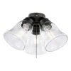 Best Sale ❤️ Patriot Lighting® Peterson 3-Light Oil-Rubbed Bronze LED Ceiling Fan Light ✔️ -Patriot Lighting Sales 355 3113 P