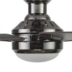 Best Sale 🎉 Patriot Lighting™ Ogun 52" Gunmetal Indoor LED Ceiling Fan ❤️ 15 Best Sale 🎉 Patriot Lighting™ Ogun 52" Gunmetal Indoor LED Ceiling Fan ❤️ -Patriot Lighting Sales 3550022 20747 Sideview Closeup