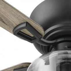 Cheapest 🌟 Patriot Lighting™ Anahy 44" Matte Black Indoor LED Ceiling Fan 😉 -Patriot Lighting Sales 3550023 20752 Anahy Bladeiron Closeup