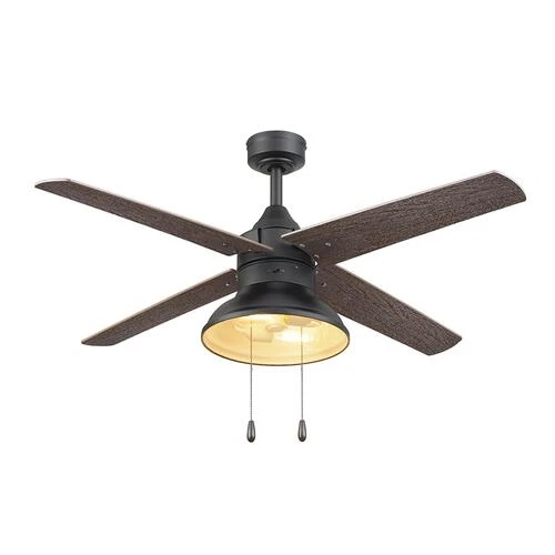 Discount 😉 Patriot Lighting® Amanda 48" Matte Black Indoor LED Ceiling Fan ⌛ 7 Discount 😉 Patriot Lighting® Amanda 48" Matte Black Indoor LED Ceiling Fan ⌛ - Image 5