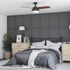 Best Sale 💯 Patriot Lighting® Joselynn 42" Bronze Indoor LED Ceiling Fan 🤩 -Patriot Lighting Sales 3550092 Joselynn20763 RS CMYK