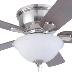Promo ⌛ Patriot Lighting™ Austin 42" Brushed Nickel Indoor LED Ceiling Fan ✨ 19 Promo ⌛ Patriot Lighting™ Austin 42" Brushed Nickel Indoor LED Ceiling Fan ✨ -Patriot Lighting Sales 3550108 20765 Closeup B