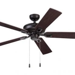 Cheap ⭐ Patriot Lighting™ Hyattsville 52" Bronze Indoor/Outdoor LED Ceiling Fan 🔥 -Patriot Lighting Sales 3550602 main b