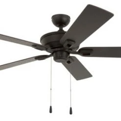 Cheap ⭐ Patriot Lighting™ Hyattsville 52" Bronze Indoor/Outdoor LED Ceiling Fan 🔥 -Patriot Lighting Sales 3550602nolight2018