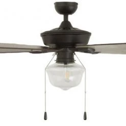 Cheap ⭐ Patriot Lighting™ Hyattsville 52" Bronze Indoor/Outdoor LED Ceiling Fan 🔥 -Patriot Lighting Sales 3550602side2018