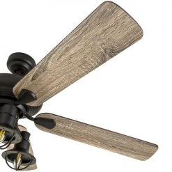 Flash Sale 🧨 Patriot Lighting™ Crown Point 52" Matte Black Industrial Indoor LED Ceiling Fan ⌛ 16 Flash Sale 🧨 Patriot Lighting™ Crown Point 52" Matte Black Industrial Indoor LED Ceiling Fan ⌛ -Patriot Lighting Sales 3550641 20675 BladeDetail