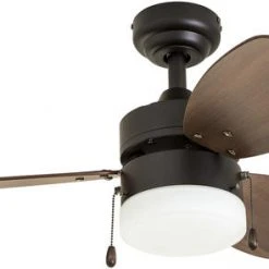Promo 🎉 Patriot Lighting™ Gibson Street 30" Bronze Indoor LED Ceiling Fan 👏 -Patriot Lighting Sales 3550643 20677 Main2