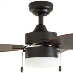 Promo 🎉 Patriot Lighting™ Gibson Street 30" Bronze Indoor LED Ceiling Fan 👏 -Patriot Lighting Sales 3550643 20677 Side