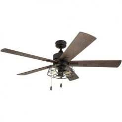 Hot Sale ✨ Patriot Lighting™ Miller Station 52" Matte Black Industrial Indoor LED Ceiling Fan 😀 16 Hot Sale ✨ Patriot Lighting™ Miller Station 52" Matte Black Industrial Indoor LED Ceiling Fan 😀 -Patriot Lighting Sales 3550647 20681 Main2