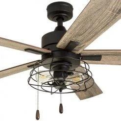 Hot Sale ✨ Patriot Lighting™ Miller Station 52" Matte Black Industrial Indoor LED Ceiling Fan 😀 15 Hot Sale ✨ Patriot Lighting™ Miller Station 52" Matte Black Industrial Indoor LED Ceiling Fan 😀 -Patriot Lighting Sales 3550647 20681 MainZoomed