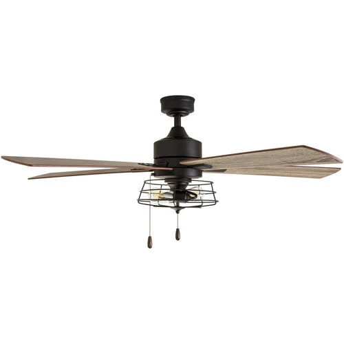 Hot Sale ✨ Patriot Lighting™ Miller Station 52" Matte Black Industrial Indoor LED Ceiling Fan 😀 11 Hot Sale ✨ Patriot Lighting™ Miller Station 52" Matte Black Industrial Indoor LED Ceiling Fan 😀 - Image 9