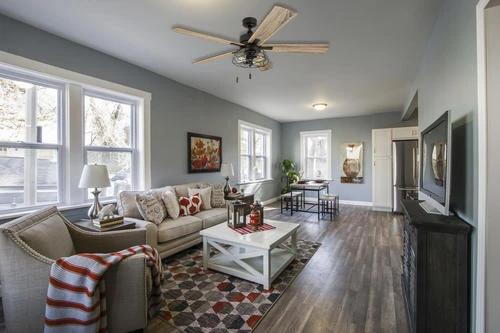 Hot Sale ✨ Patriot Lighting™ Miller Station 52" Matte Black Industrial Indoor LED Ceiling Fan 😀 4 Hot Sale ✨ Patriot Lighting™ Miller Station 52" Matte Black Industrial Indoor LED Ceiling Fan 😀 - Image 2