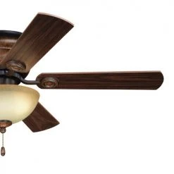 Wholesale 🔥 Patriot Lighting™ Camden II 42" Aged Walnut Indoor LED Ceiling Fan 🎉 -Patriot Lighting Sales 3550676 Alt4