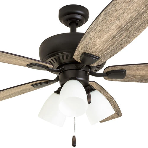 Hot Sale ⭐ Patriot Lighting™ Tisbury II 52" Bronze Indoor LED Ceiling Fan ⭐ 6 Hot Sale ⭐ Patriot Lighting™ Tisbury II 52" Bronze Indoor LED Ceiling Fan ⭐ - Image 4