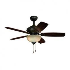 Budget 💯 Patriot Lighting™ Vienna II 42" Oil-Rubbed Bronze Indoor LED Ceiling Fan ✔️