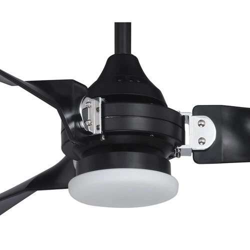 Best Sale 😀 Patriot Lighting™ Istanbul 52" Black With Chrome Accent Indoor/Outdoor LED Ceiling Fan 🎉 6 Best Sale 😀 Patriot Lighting™ Istanbul 52" Black With Chrome Accent Indoor/Outdoor LED Ceiling Fan 🎉 - Image 4