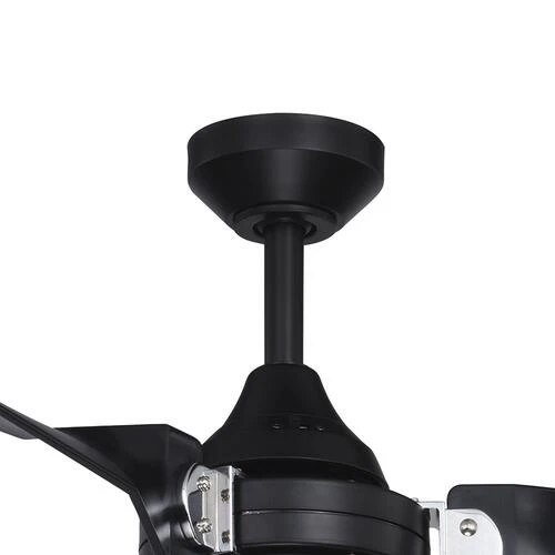 Best Sale 😀 Patriot Lighting™ Istanbul 52" Black With Chrome Accent Indoor/Outdoor LED Ceiling Fan 🎉 9 Best Sale 😀 Patriot Lighting™ Istanbul 52" Black With Chrome Accent Indoor/Outdoor LED Ceiling Fan 🎉 - Image 7