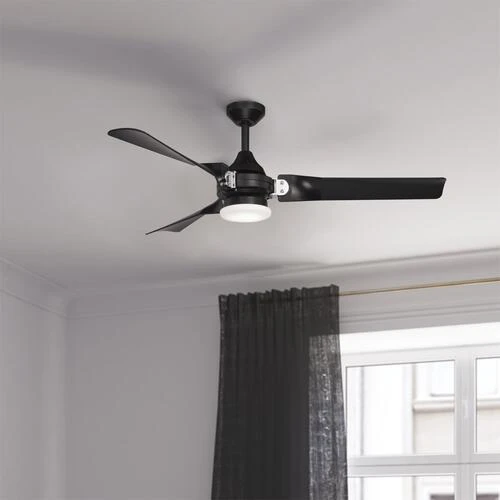 Best Sale 😀 Patriot Lighting™ Istanbul 52" Black With Chrome Accent Indoor/Outdoor LED Ceiling Fan 🎉 12 Best Sale 😀 Patriot Lighting™ Istanbul 52" Black With Chrome Accent Indoor/Outdoor LED Ceiling Fan 🎉 - Image 10