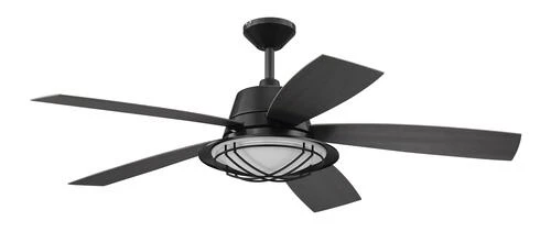Promo 🛒 Patriot Lighting™ 54" Tess Matte Black Indoor/Outdoor Integrated LED Ceiling Fan 🎉 3 Promo 🛒 Patriot Lighting™ 54" Tess Matte Black Indoor/Outdoor Integrated LED Ceiling Fan 🎉
