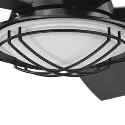 Promo 🛒 Patriot Lighting™ 54" Tess Matte Black Indoor/Outdoor Integrated LED Ceiling Fan 🎉 11 Promo 🛒 Patriot Lighting™ 54" Tess Matte Black Indoor/Outdoor Integrated LED Ceiling Fan 🎉 -Patriot Lighting Sales 3550704 Alt4