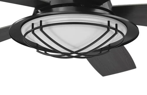 Promo 🛒 Patriot Lighting™ 54" Tess Matte Black Indoor/Outdoor Integrated LED Ceiling Fan 🎉 6 Promo 🛒 Patriot Lighting™ 54" Tess Matte Black Indoor/Outdoor Integrated LED Ceiling Fan 🎉 - Image 4