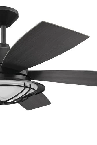 Promo 🛒 Patriot Lighting™ 54" Tess Matte Black Indoor/Outdoor Integrated LED Ceiling Fan 🎉 8 Promo 🛒 Patriot Lighting™ 54" Tess Matte Black Indoor/Outdoor Integrated LED Ceiling Fan 🎉 - Image 6