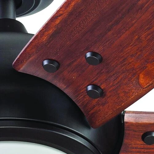 New ⭐ Patriot Lighting® Elegant Home Hubbard 62" Bronze Indoor LED Ceiling Fan 🎉 9 New ⭐ Patriot Lighting® Elegant Home Hubbard 62" Bronze Indoor LED Ceiling Fan 🎉 - Image 7