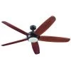 New ⭐ Patriot Lighting® Elegant Home Hubbard 62" Bronze Indoor LED Ceiling Fan 🎉 -Patriot Lighting Sales 3550705 MASTER