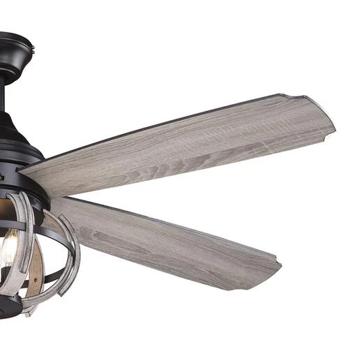 Best deal 🔔 Patriot Lighting® Elegant Home Nixie 52" New Bronze & Distressed Wood Indoor Ceiling Fan 😍 5 Best deal 🔔 Patriot Lighting® Elegant Home Nixie 52" New Bronze & Distressed Wood Indoor Ceiling Fan 😍 - Image 3