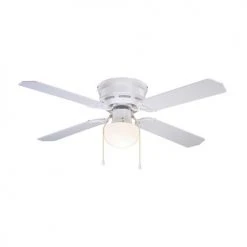 Discount 🔥 Patriot Lighting™ Eros II 42" White Indoor LEDCeiling Fan 👏