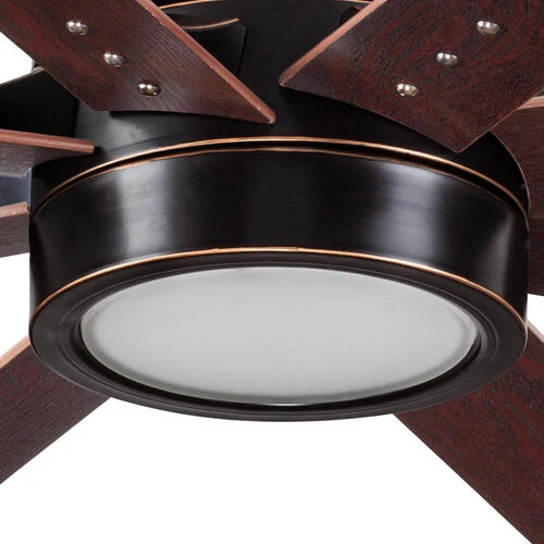 Budget 😀 Patriot Lighting™ Grand Haven II 62" Oil-Rubbed Bronze Indoor LED Ceiling Fan ✨ 8 Budget 😀 Patriot Lighting™ Grand Haven II 62" Oil-Rubbed Bronze Indoor LED Ceiling Fan ✨ - Image 6