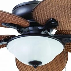 Best Sale ❤️ Patriot Lighting™ Florida Breeze 52" Bronze Indoor/Outdoor LED Ceiling Fan ⌛ -Patriot Lighting Sales 3550716 ALT12