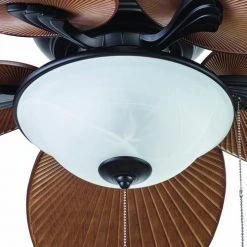 Best Sale ❤️ Patriot Lighting™ Florida Breeze 52" Bronze Indoor/Outdoor LED Ceiling Fan ⌛ -Patriot Lighting Sales 3550716 ALT18